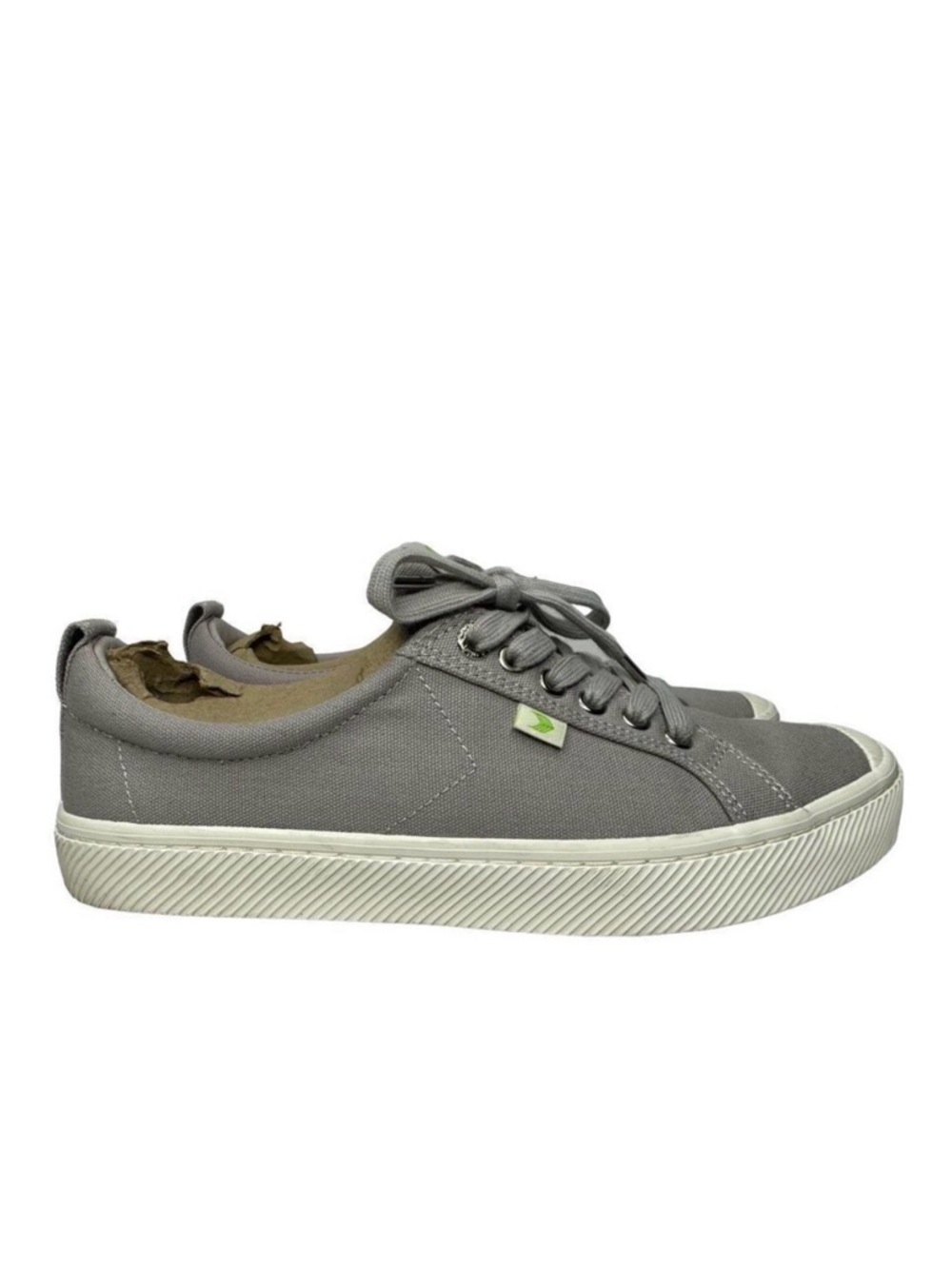 Cariuma OCA Low Light Grey Canvas Unisex Sneaker Women’s m 11 Men’s 9.5 - Picture 8 of 14